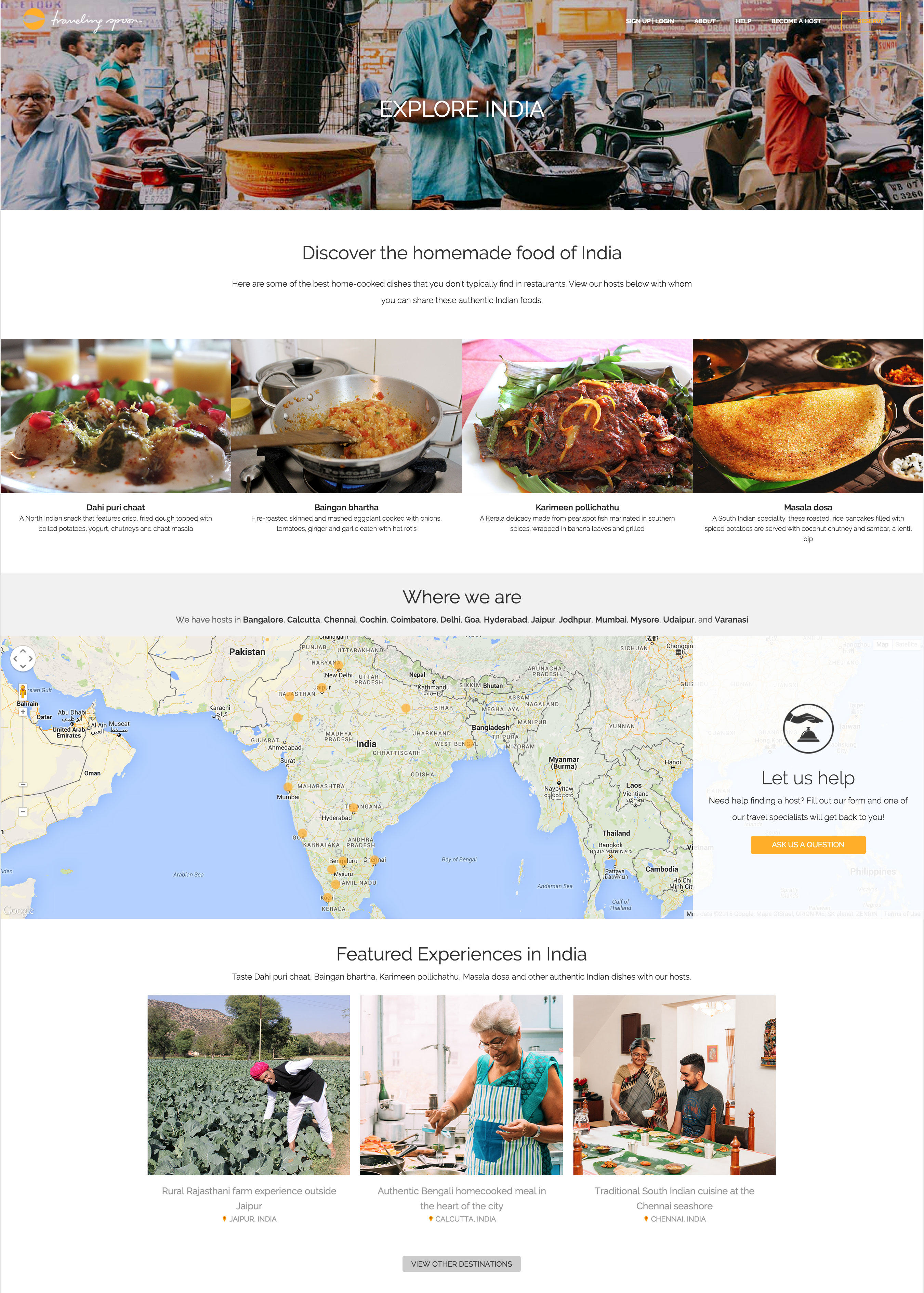 TravelingSpoonCountryPageIndiaScreenshot