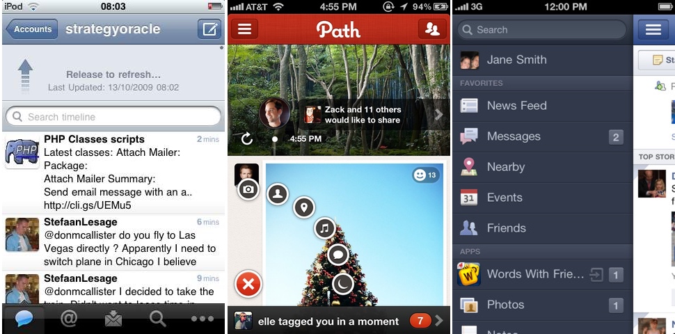 Tweetie Path Facebook