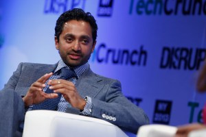 NEW YORK, NY - APRIL 29: Chamath Palihapitiya of Social+Capital Partnership speaks onstage at the TechCrunch Disrupt NY 2013 at The Manhattan Center on April 29, 2013 in New York City. (Photo by Brian Ach/Getty Images for TechCrunch) *** Local Caption *** Chamath Palihapitiya