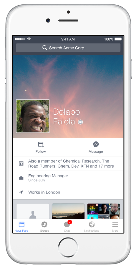 iOS Profile