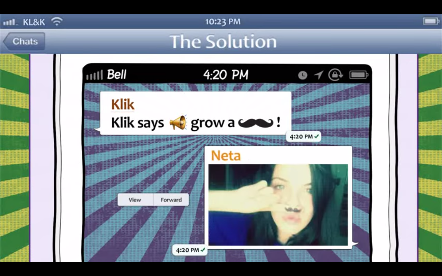klik
