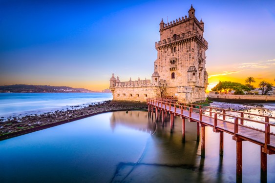 Castle on the water