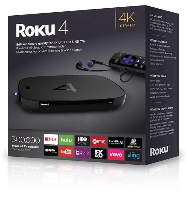 Roku 4 Packaging