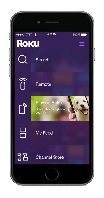 Roku Mobile App Play on Roku