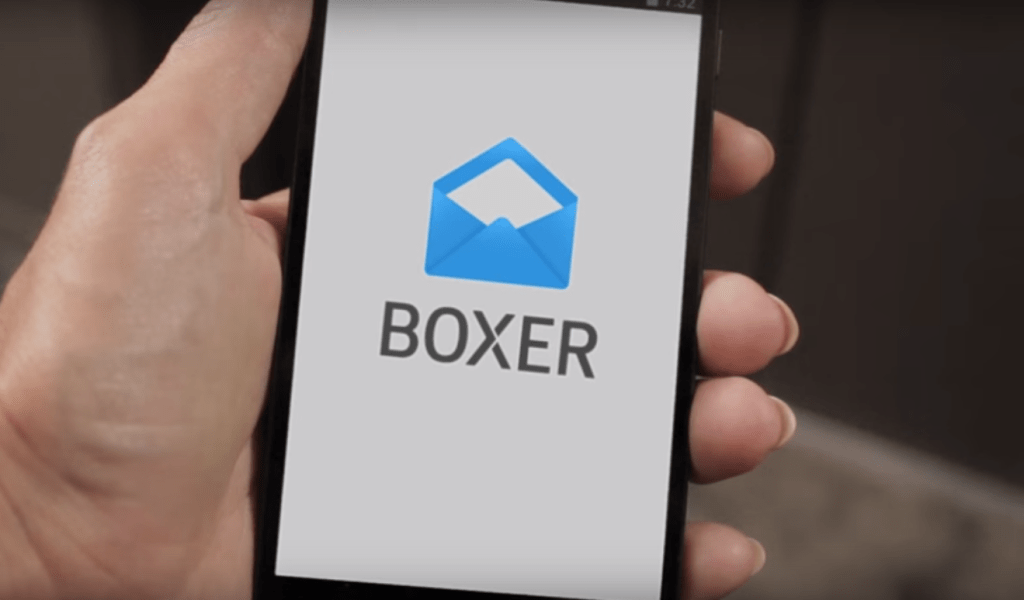 Boxer launch screen.