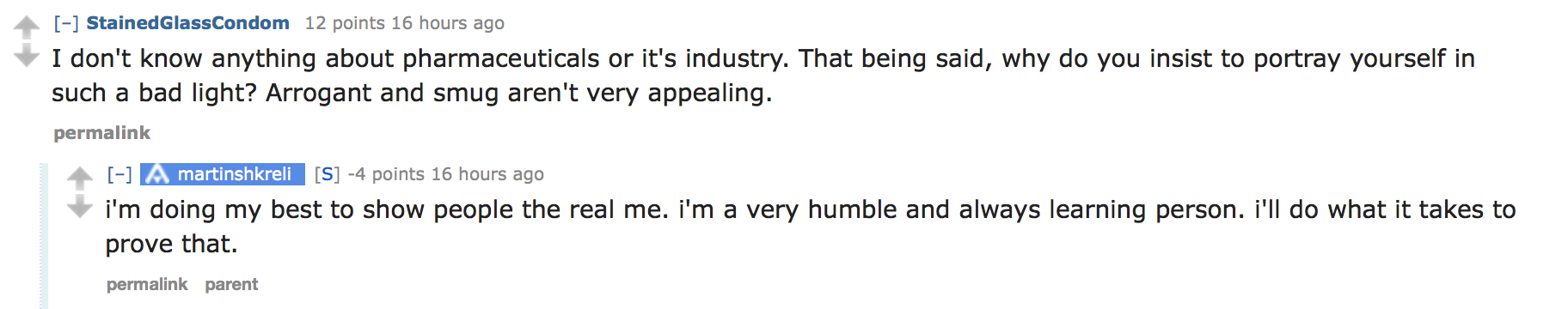 "very humble" 