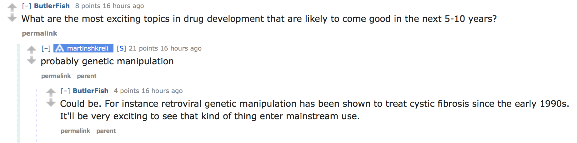 Exciting Developments 