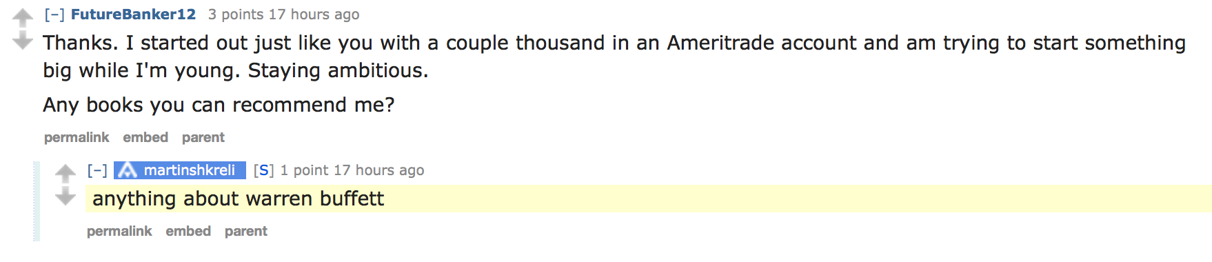 Love for Warren Buffett 