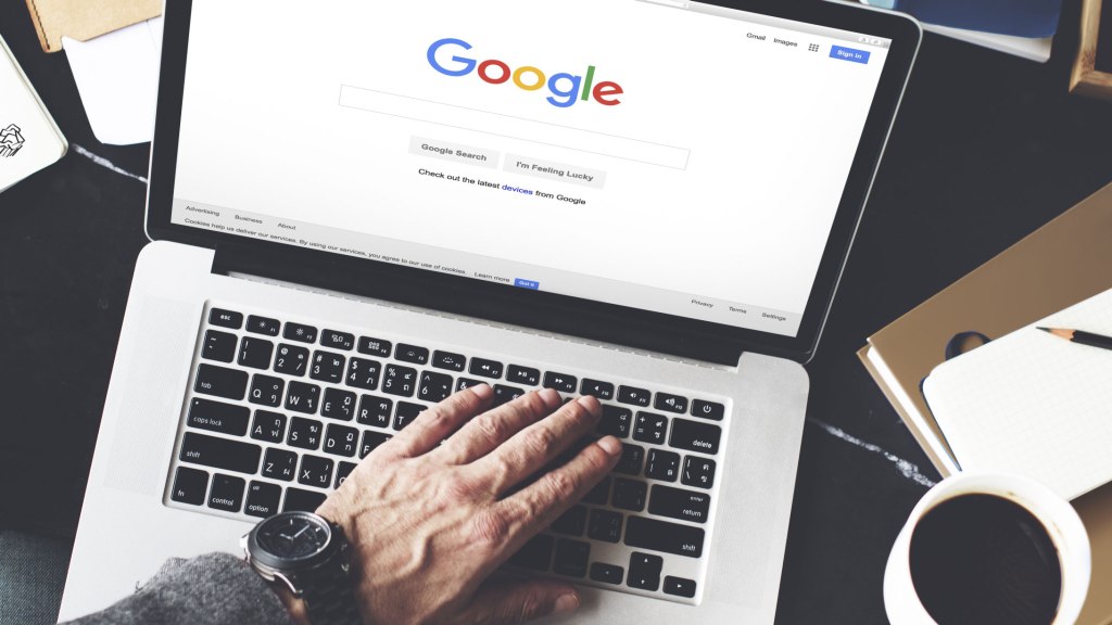 Google homepage