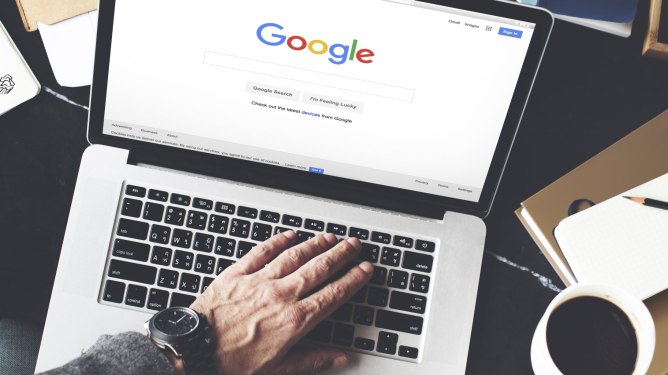 Google homepage