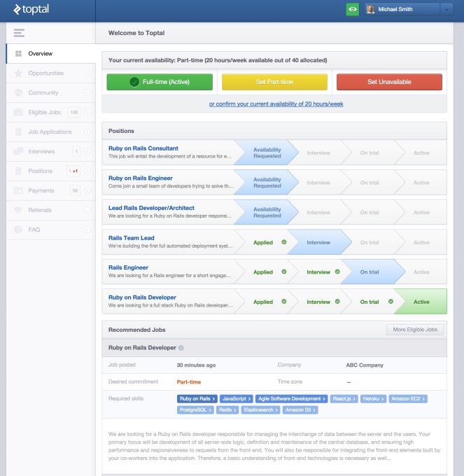 Toptal Developer