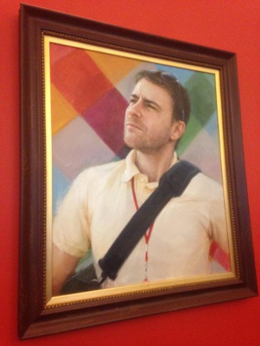 A portrait of Slack CEO Stewart Butterfield