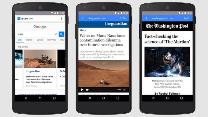 Google amp- demo