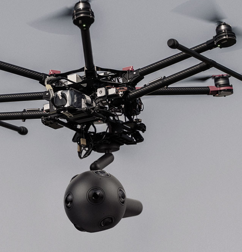 Nokia Ozo on a drone