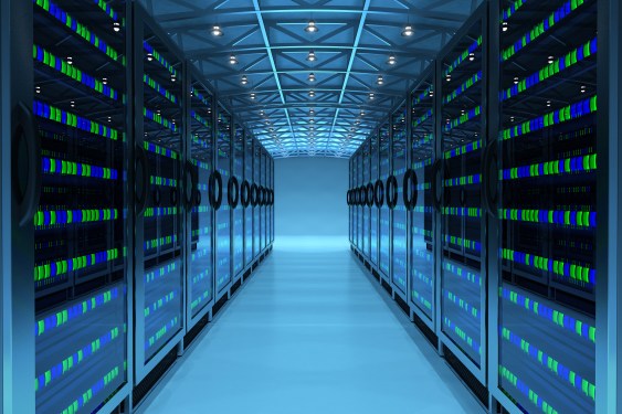 servers in data center