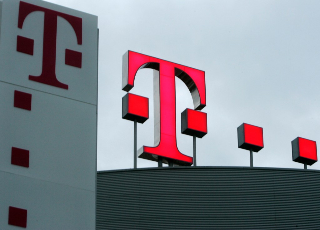 a T-Mobile sign