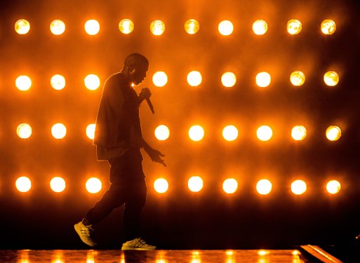 Recording artist Kanye West performs onstage at the 2015 iHeartRadio Music Festival at MGM Grand Garden Arena on September 18, 2015 in Las Vegas, Nevada. (Photo by Christopher Polk/Getty Images for iHeartMedia)