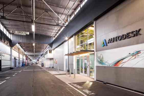 Autodesk loading dock.