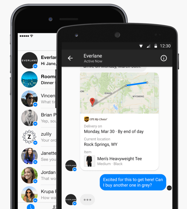 Facebook Business Message Threads