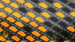 taxi/ridesharing depicted with illustration of yellow and black cars