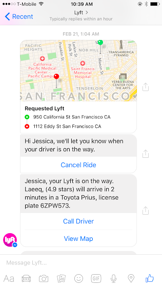 Lyft Messenger