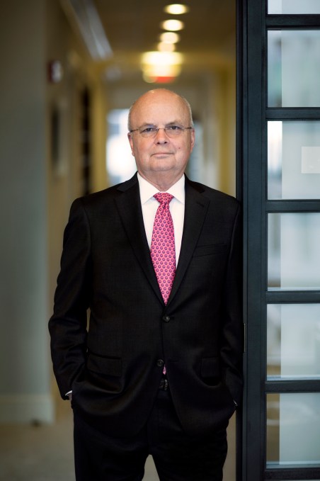 WASHINGTON -- JULY 6: Former Director of the CIA GEN Michael Hayden in his Washington, D.C. office, July 6, 2015.Hayden participated in Spymasters, a documentary for CBS/Showtime about directors of the CIA. (Photo David Hume Kennerly/GettyImages)