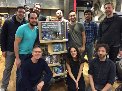 goTenna team at REI