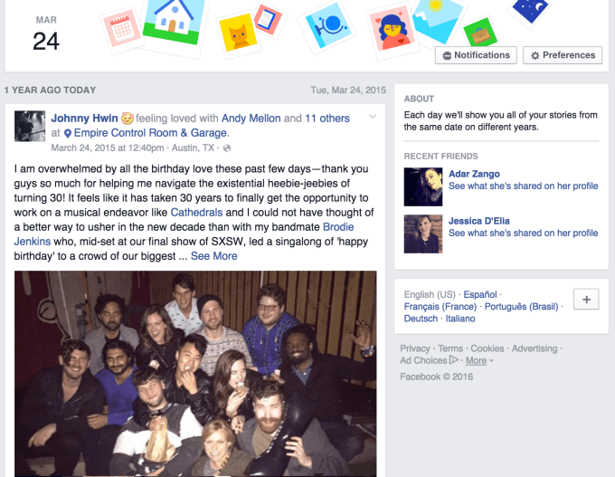 On This Day Web