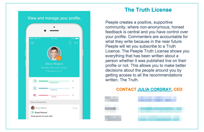 peeple-truth-license
