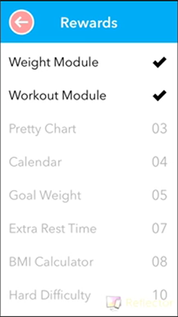 rewards weight module