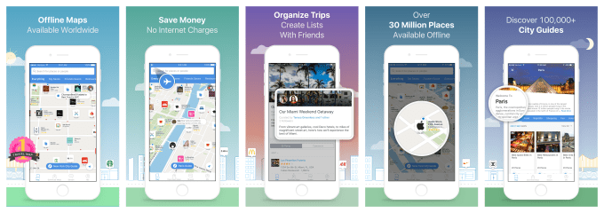 screenshots offline maps