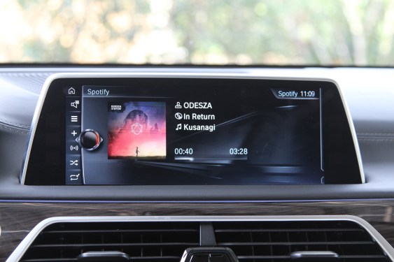 Spotify via Android and iDrive
