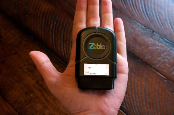 Zubie connected car device
