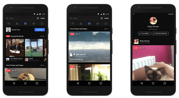New video destination Android