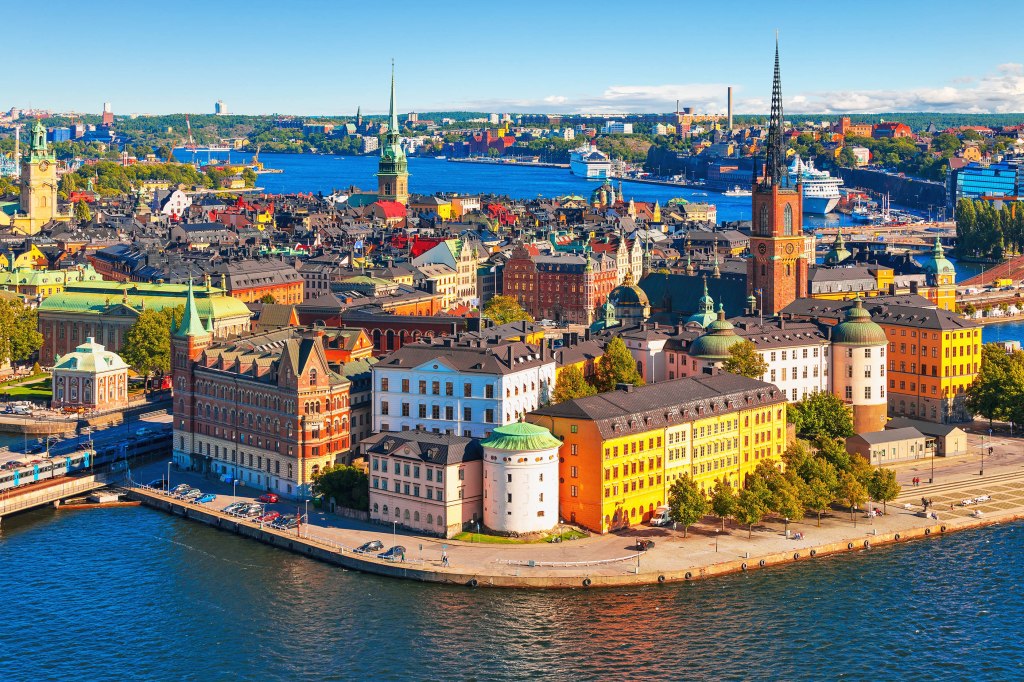 view of Stockholm, Sweden