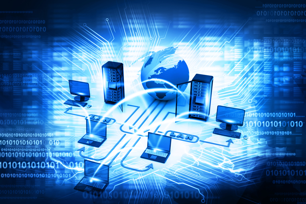 concept picture of computer network