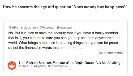 richard branson ama