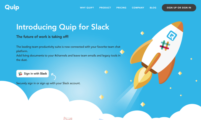 Slack Quip