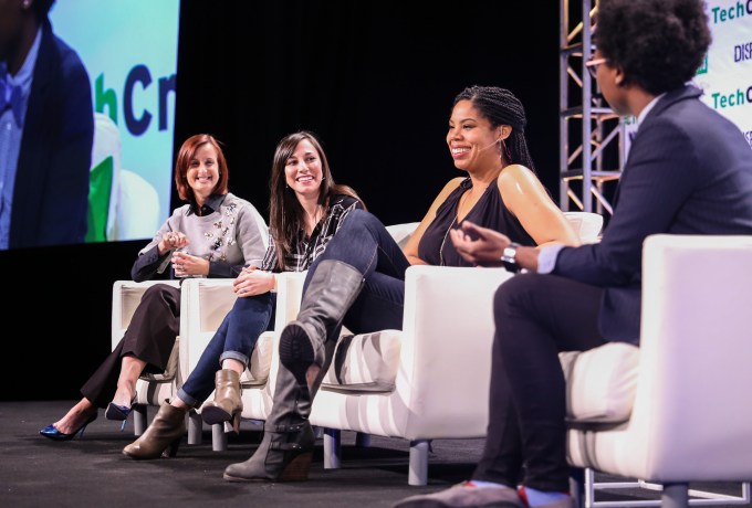 L-R: Danielle Mastrangel Brown (Intel), Carissa Romero (Paradigm), Erica Baker (Slack)