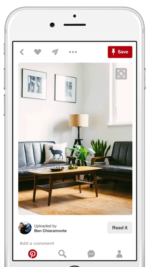 pinterest visual search