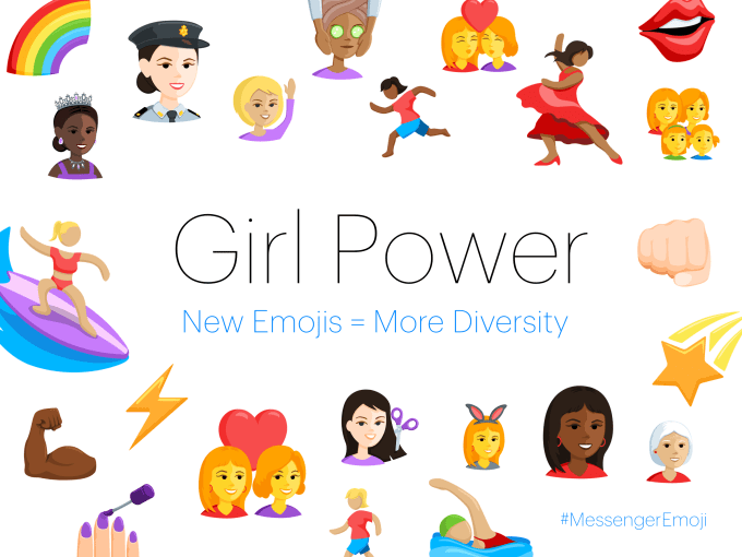 facebook Female emojis