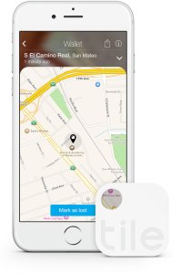 The Tile app helps users navigate to find a lost or misplaced object. 