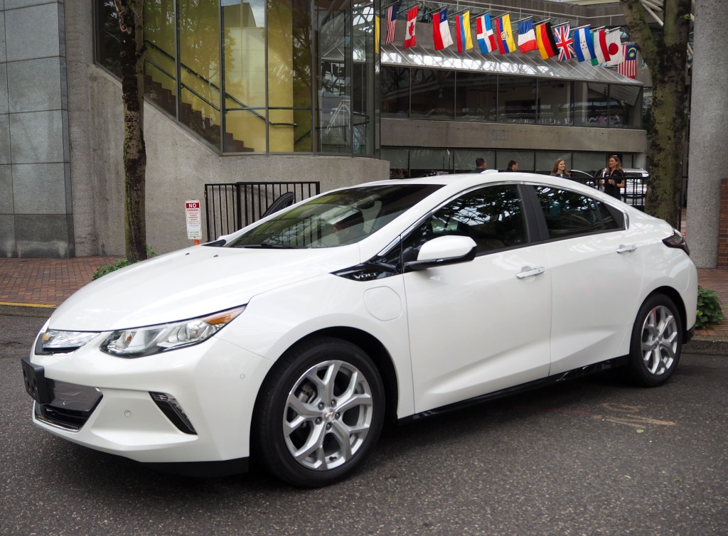 2017 Chevy Volt, Northwest Green Vehicle of the Year