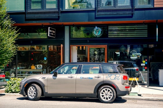BMW's ReachNow car sharing service in Seattle