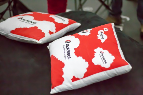 Rackspace pillows.