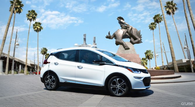 Profile of Cruise Chevy Bolt