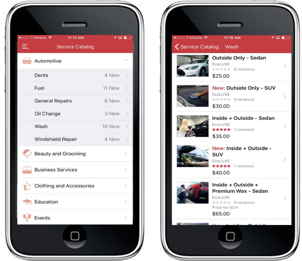 Espresa Mobile App