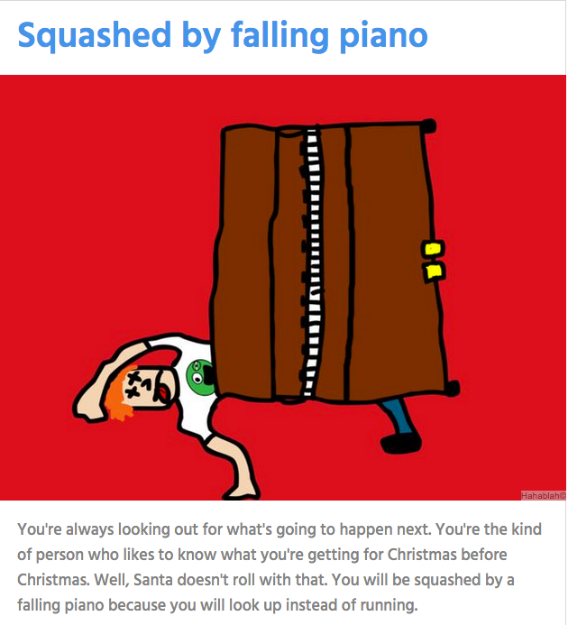 FB How Will I Die