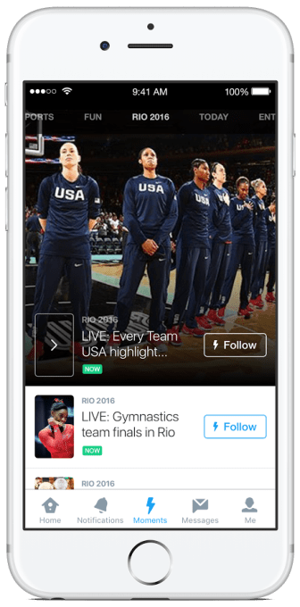 Moments Olympics
