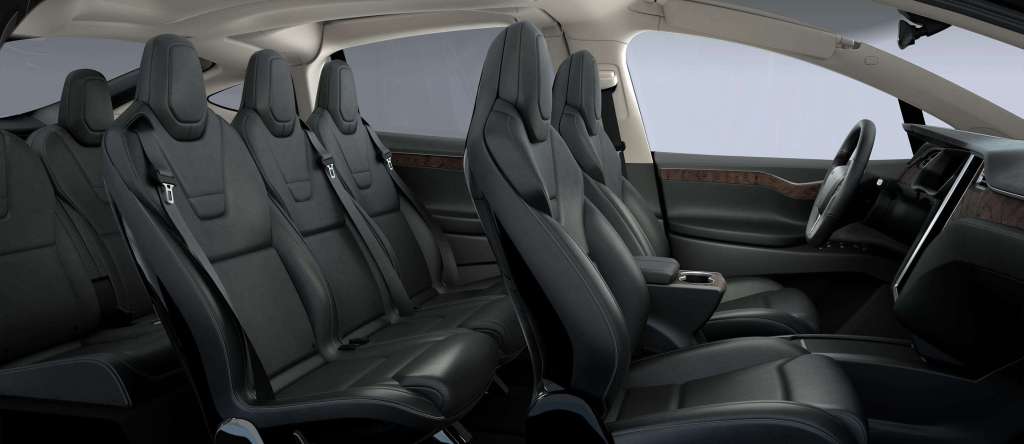 Tesla Model X interior